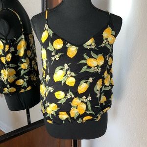 2 for 10 Lemon Crop Top